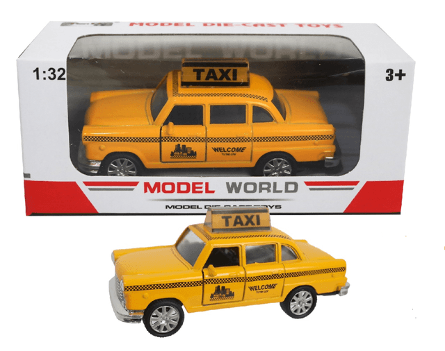 מכונית מתכת מונית 11 ס"מ