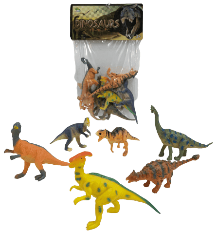 עולם היורה כולל 6 דינוזאורים