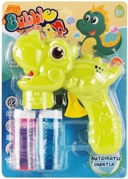 רובה בועות סבון לחיצה דינוזאור