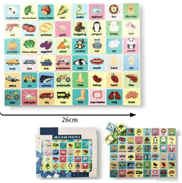 פאזל הרכבת לגו ללימוד פרות ירקות תחבורה חיות ואיברים בגוף