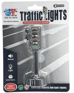 רמזור מחליף אורות כולל מוזיקה