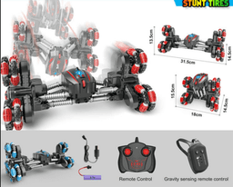 מכונית שלט פעלולים משתוללת לכל הכיוונים פותחת גלגלים 31 ס"מ