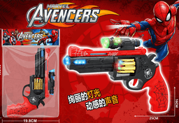 רובה עכביש כדורים מסתובבים כולל אורות ומוזיקה