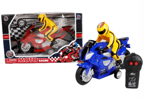 אופנוע שלט 2 ערוצים גודל 28 ס"מ