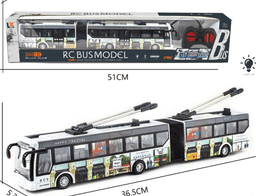 אוטובוס שלט אקורדאון 4 כיוונים גודל 36 ס"מ