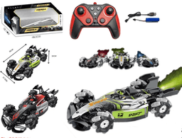 מכונית שלט פורמולה 8 כיוונים מוציא עשן גודל 36 ס"מ