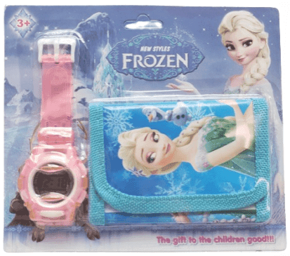 ארנק ושעון נסיכת הקרח