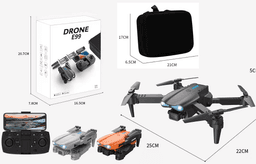 רחפן מיני מתקפל כולל 2 מצלמות 480P ו 2 סוללות בתיק 21 ס"מ