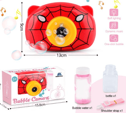 מצלמה בועות סבון דגם עכביש