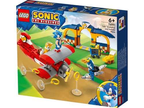 לגו סוניק - בית המלאכה ומטוס הטורנדו 76991