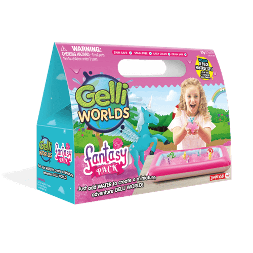 זימפלי Zimpli - ערכת משחק Gelli Worlds - פנטזיה