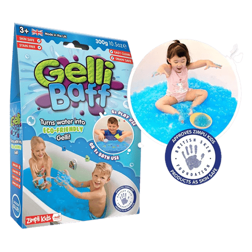 זימפלי Zimpli - אבקת ג'לי Eco Gelli Baff - כחול