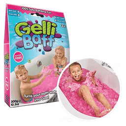 זימפלי Zimpli - אבקת ג'לי Eco Gelli Baff - ורוד