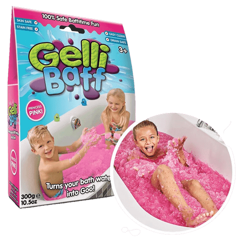 זימפלי Zimpli - אבקת ג'לי Eco Gelli Baff - ורוד