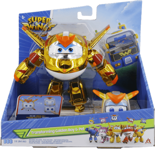 מטוסי על - גולדן בוי משנה צורה וגור על עונה 7