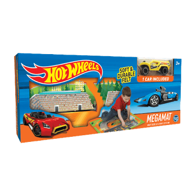 שטיחון עם מכונית קטן הוט ויילס Megamat