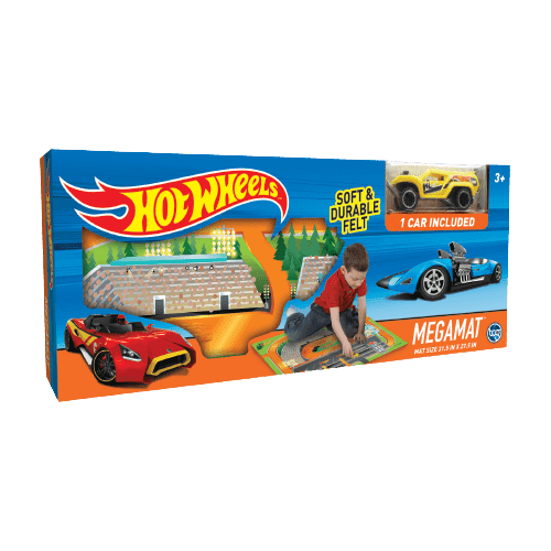 שטיחון עם מכונית קטן הוט ויילס Megamat