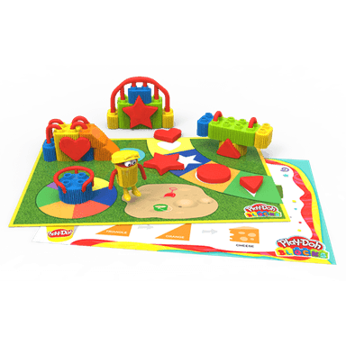 Play Doh - סט בילדו 27 חלקים - צורות וצבעים