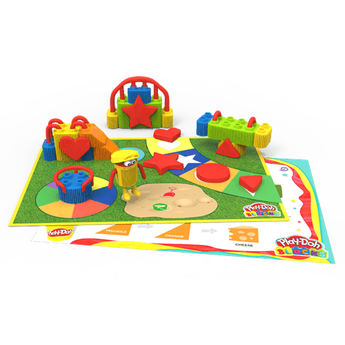 Play Doh - סט בילדו 27 חלקים - צורות וצבעים