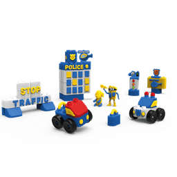 Play Doh - סט בילדו 60 חלקים - משטרה
