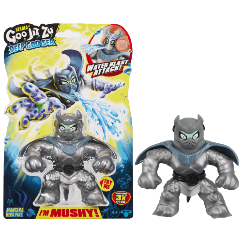 גו ג'יט זו - בובה נמתחת מפלצות ים - סטרץ' Deep Goo Sea מנטארה - Goo Jit Zu