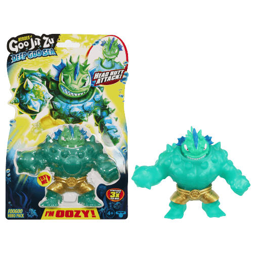 גו ג'יט זו - בובה נמתחת מפלצות ים - סטרץ' Deep Goo Sea פווגו - Goo Jit Zu
