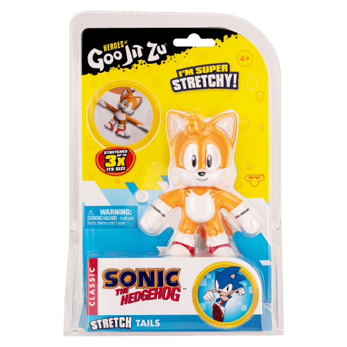 גו ג'יט זו - בובה נמתחת - סטרץ' Sonic טיילס - Goo Jit Zu