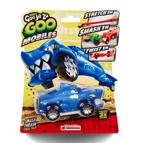 גו ג'יט זו - מכונית נמתחת - סטרץ' Goo Mobiles טראש - Goo Jit Zu