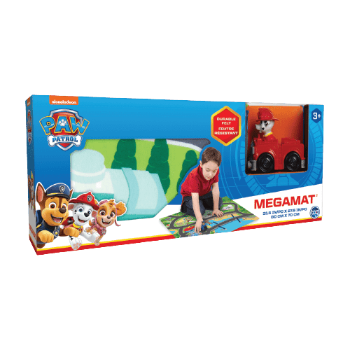 שטיחון קטן עם מכונית מפרץ ההרפתקאות Megamat