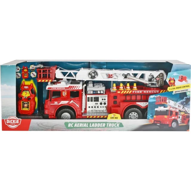 דיקי טויס - כבאית שלט משפריצה מים 60 ס''מ אורקלי - DICKIE TOYS