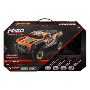 מכונית שלט עילית טראקס כולל טעינה - Nikko 2.4G 1:14 ELITE TRUCKS