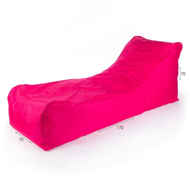 פוף שזלונג אוקספורד פנים/חוץ 70*70*170 ס”מ ורוד