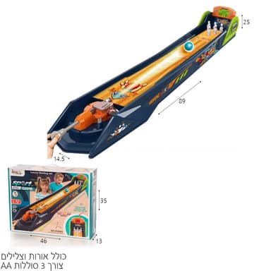 משחק שולחן באולינג ארוך