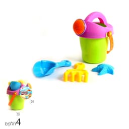 דלי משפך + 2 כפות + תבנית