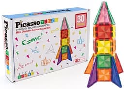 מגנטים להרכבת טיל בתלת מימד 30 חלקים