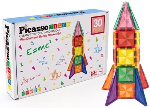 מגנטים להרכבת טיל בתלת מימד 30 חלקים