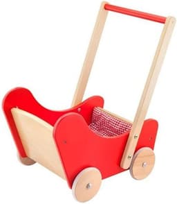 ויגה עגלת בובה אדומה