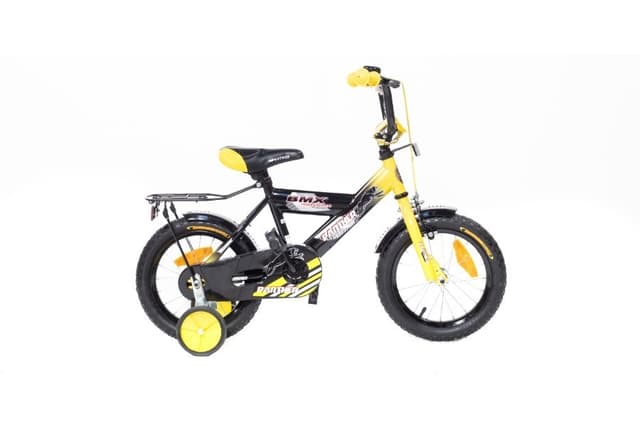 אופני BMX דגם פנתר החדש מידה 14 צבע צהוב שחור