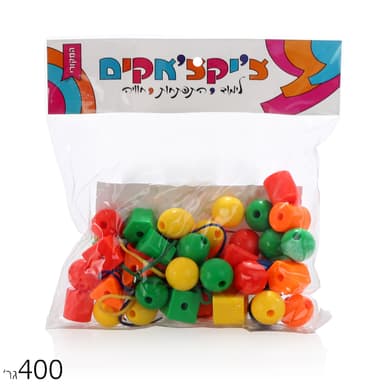 צ’יקצ’אקים הרכבה חרוזים גדולים 400 ג’