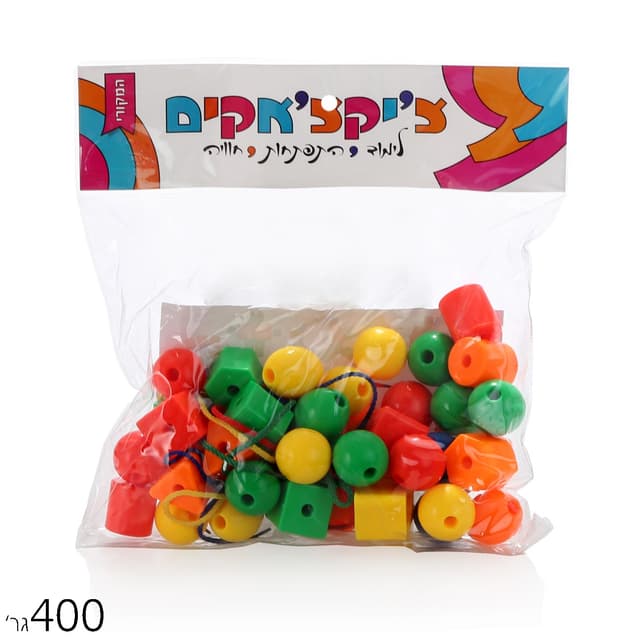צ’יקצ’אקים הרכבה חרוזים גדולים 400 ג’