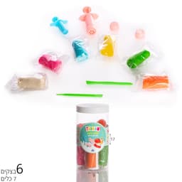 הבצק שלי – מזרקי עיצוב 6 יח’