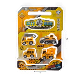 ערכת 4 כלי תחבורה בנין