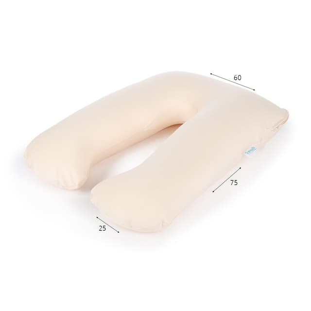 כרית הנקה לייקרה נמתח 60*75 ס”מ שמנת