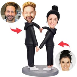 בובל הד - זוג ידיים בצורת לב