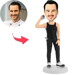 בובל הד - איש מחזיק טלפון