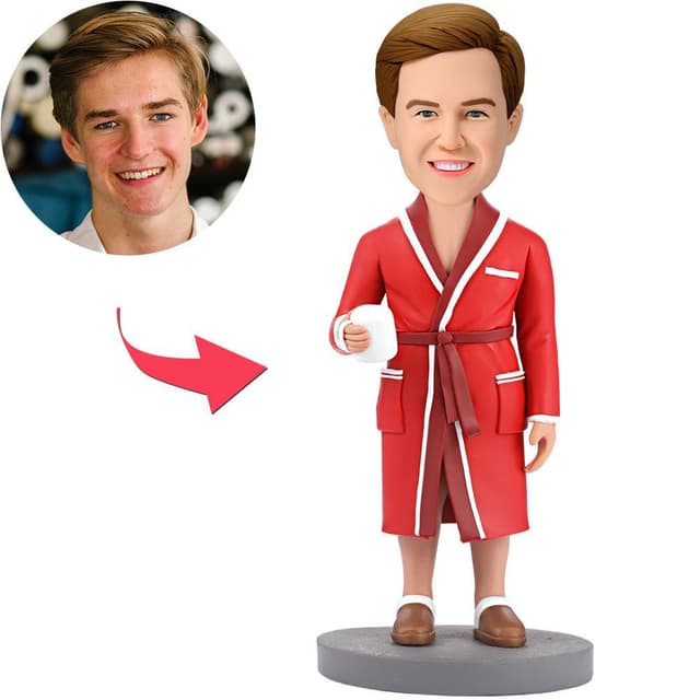 בובל הד - גבר מודרני מחזיק ספל