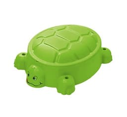 ארגז חול ומים צב עם מכסה starplay