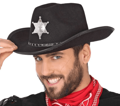 כובע שריף מבוגרים שחור