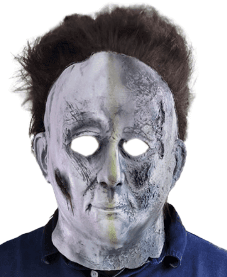 מסכה לאטקס מייקל עם שיער עם כארד