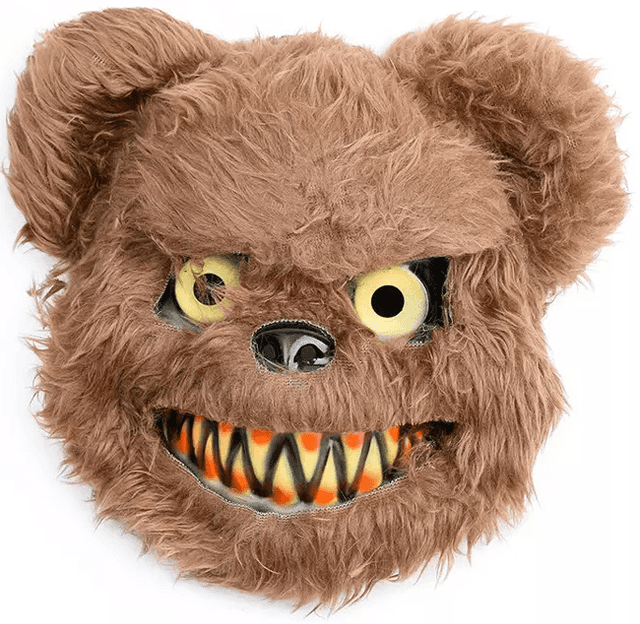 מסכה דוב מפחיד על כארד/ 6 יחידות במארז